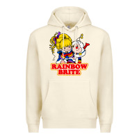 Sandshell rainbow brite Premium Hoodie - artisFamous