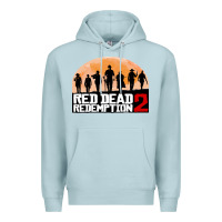 Blue Mist red dead redemption Premium Hoodie - artisFamous