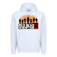 White red dead redemption Premium Hoodie - artisFamous