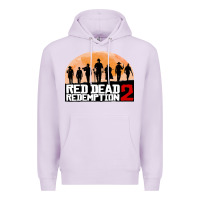 Lilac red dead redemption Premium Hoodie - artisFamous