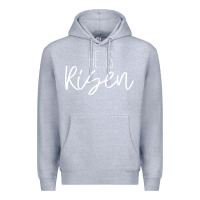 Heather Grey easter religious bible verse Premium Hoodie - artisFamous