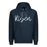 Navy easter religious bible verse Premium Hoodie - artisFamous