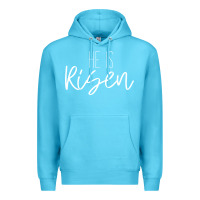 Ocean Blue easter religious bible verse Premium Hoodie - artisFamous