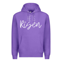 Purple easter religious bible verse Premium Hoodie - artisFamous