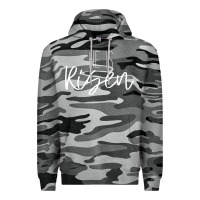 Slate Camo easter religious bible verse Premium Hoodie - artisFamous