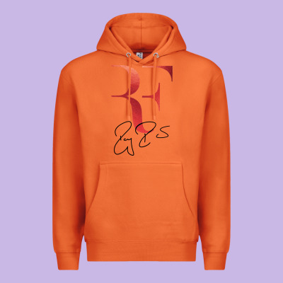 Rf Federer Premium Hoodie Designed By Artisfamous