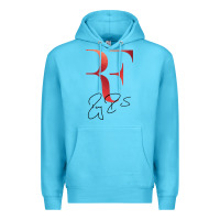 Ocean Blue rf federer Premium Hoodie - artisFamous