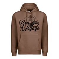 Chestnut cruise ship bon voyage Premium Hoodie - artisFamous