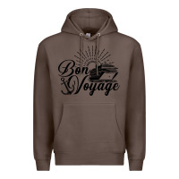 Coffee cruise ship bon voyage Premium Hoodie - artisFamous