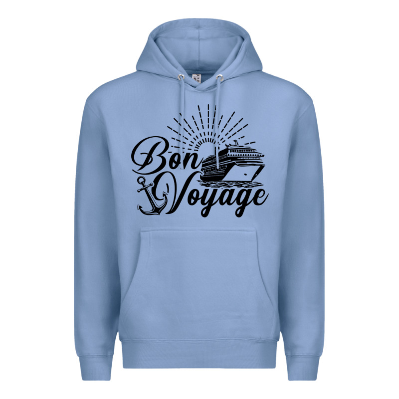 Cruise Ship Bon Voyage Premium Hoodie by artisFamous | Teevron