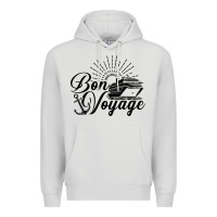 Dove Grey cruise ship bon voyage Premium Hoodie - artisFamous