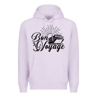 Lilac cruise ship bon voyage Premium Hoodie - artisFamous