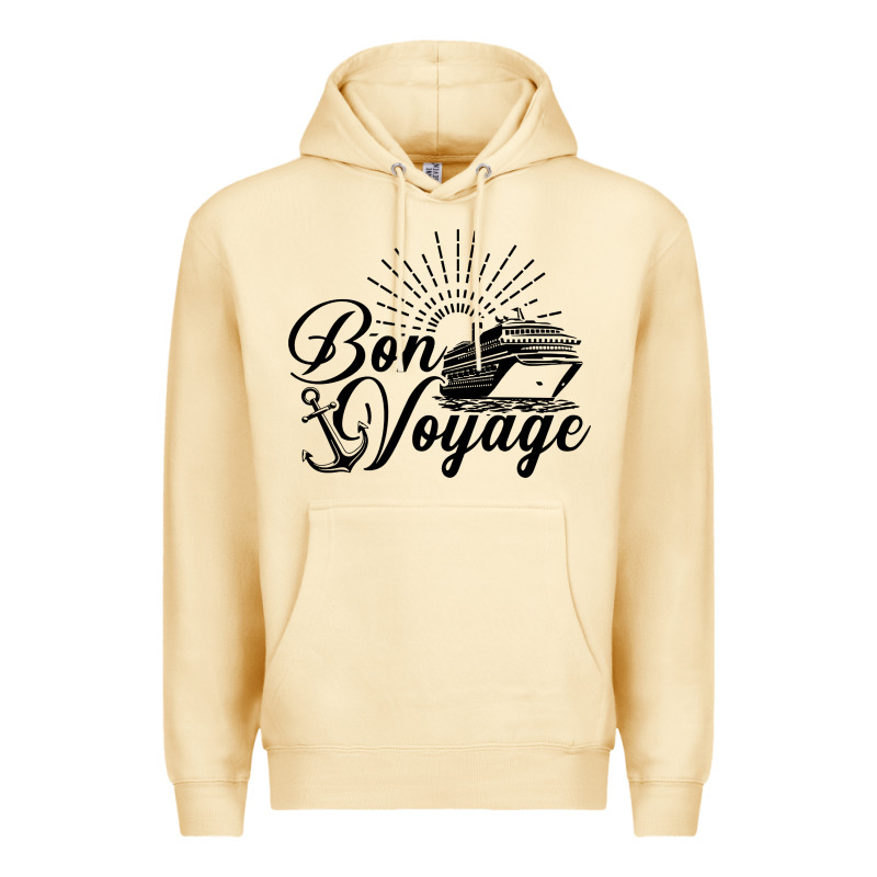 Cruise Ship Bon Voyage Premium Hoodie by artisFamous | Teevron