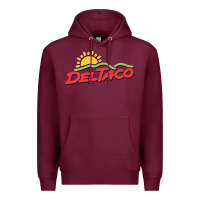 Burgundy del taco Premium Hoodie - artisFamous