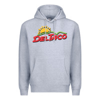 Heather Grey del taco Premium Hoodie - artisFamous