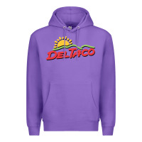 Purple del taco Premium Hoodie - artisFamous