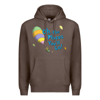 Coffee seuss oh the places you’ll go Premium Hoodie - artisFamous