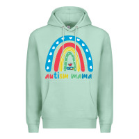 Seafoam Autism Mama Premium Hoodie - artisFamous