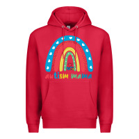 Cardinal Autism Mama Premium Hoodie - artisFamous