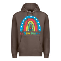 Coffee Autism Mama Premium Hoodie - artisFamous