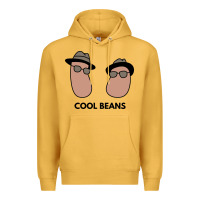 Mustard cool beans Premium Hoodie - artisFamous
