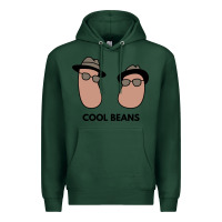 Sports Green cool beans Premium Hoodie - artisFamous