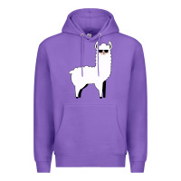 Purple llama Premium Hoodie - artisFamous