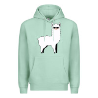 Seafoam llama Premium Hoodie - artisFamous