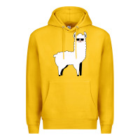 Lemon llama Premium Hoodie - artisFamous