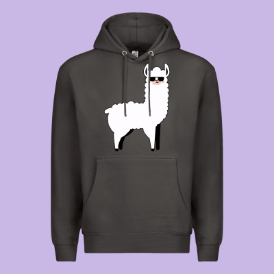 Llama Premium Hoodie Designed By Artisfamous