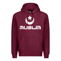 Burgundy muslim Premium Hoodie - artisFamous