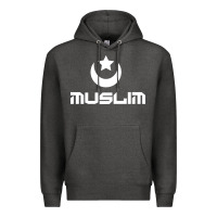 Charcoal Heather muslim Premium Hoodie - artisFamous