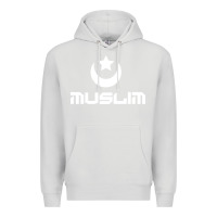Dove Grey muslim Premium Hoodie - artisFamous