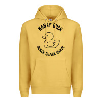 Antique Gold nanny duck quack quack quack Premium Hoodie - artisFamous