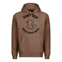 Chestnut nanny duck quack quack quack Premium Hoodie - artisFamous