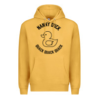 Mustard nanny duck quack quack quack Premium Hoodie - artisFamous