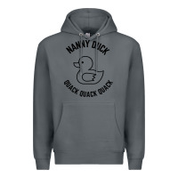 Rock nanny duck quack quack quack Premium Hoodie - artisFamous