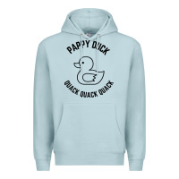 Blue Mist pappy duck quack quack quack Premium Hoodie - artisFamous