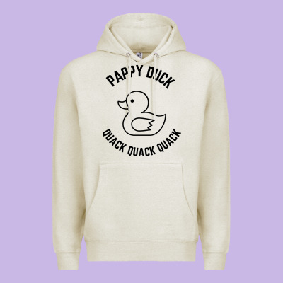 Pappy Duck Quack Quack Quack Premium Hoodie Designed By Artisfamous