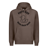 Coffee pappy duck quack quack quack Premium Hoodie - artisFamous