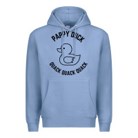 Colony Blue pappy duck quack quack quack Premium Hoodie - artisFamous