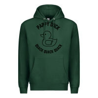 Sports Green pappy duck quack quack quack Premium Hoodie - artisFamous
