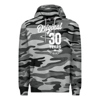 Slate Camo 30 Year Old Gift | 30th Birthday Gift Ideas - Mens and Womens Premium Hoodie - artisFamous