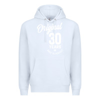 White 30 Year Old Gift | 30th Birthday Gift Ideas - Mens and Womens Premium Hoodie - artisFamous