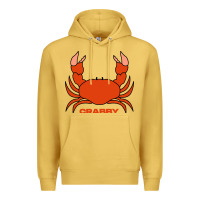 Antique Gold crabby Premium Hoodie - artisFamous