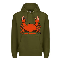 Army Green crabby Premium Hoodie - artisFamous
