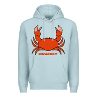 Blue Mist crabby Premium Hoodie - artisFamous
