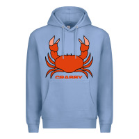 Colony Blue crabby Premium Hoodie - artisFamous