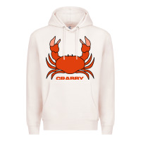 Pale Pink crabby Premium Hoodie - artisFamous