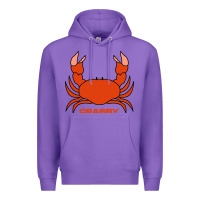 Purple crabby Premium Hoodie - artisFamous